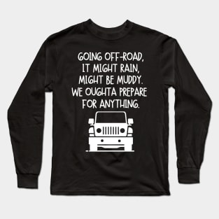 Going off-road Long Sleeve T-Shirt